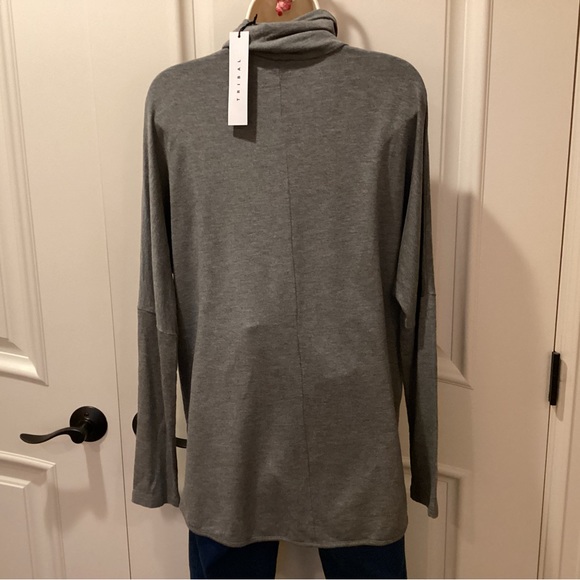 New Tribal Gray Tunic Turtleneck - Picture 3 of 5